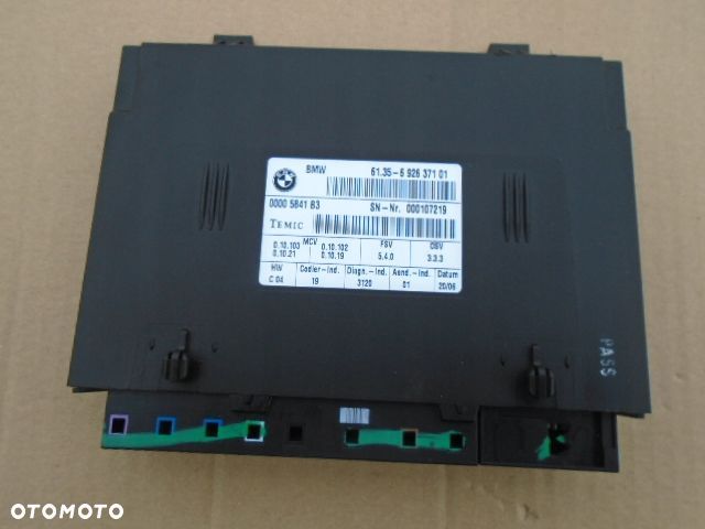 MODUŁ STEROWNIK FOTELA BMW E90 E91 E70 E71 E87 E88 - 1