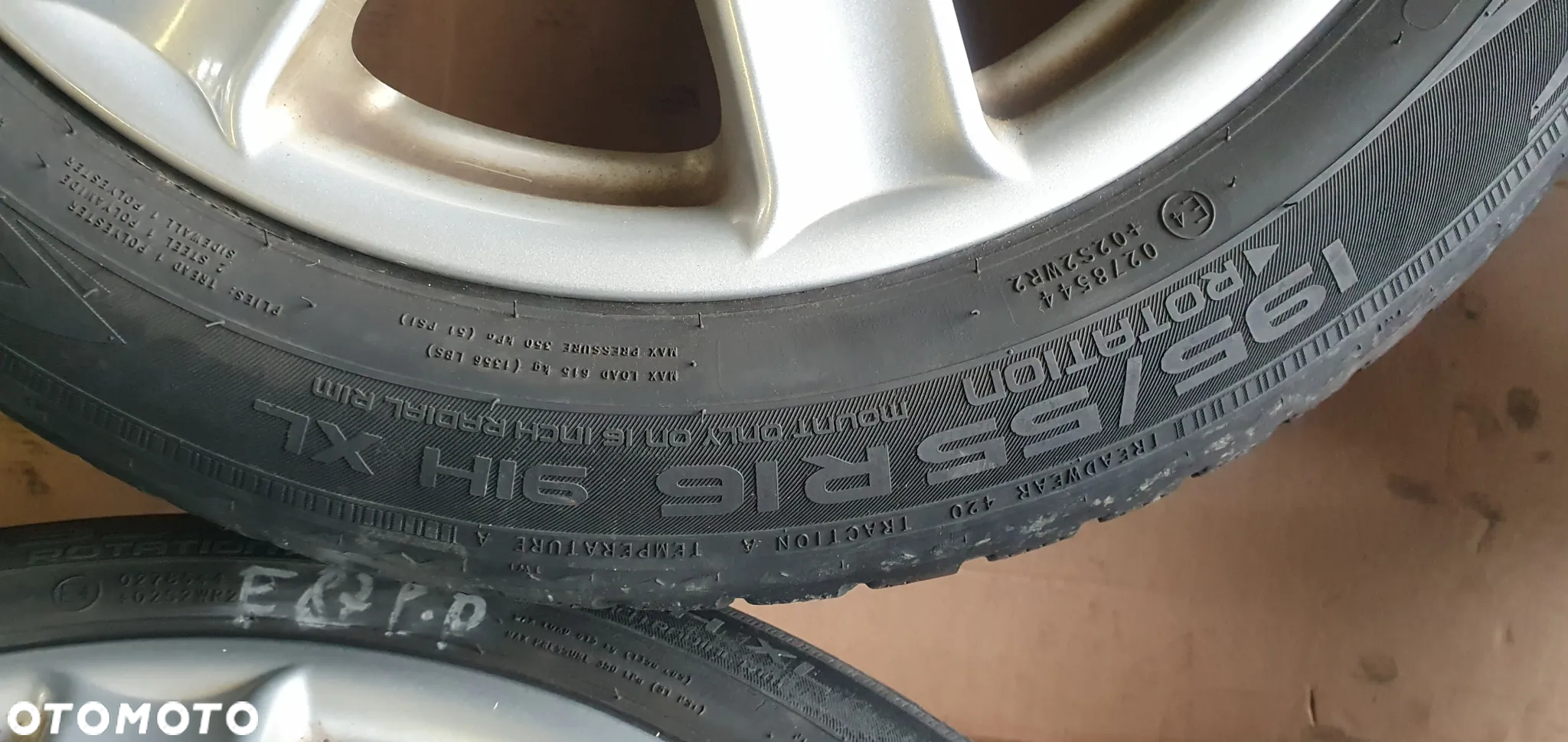 Alufelgi z oponami Rial Germany 5x120 16 7J ET44 195/55 R16 BMW KBA45567 - 10
