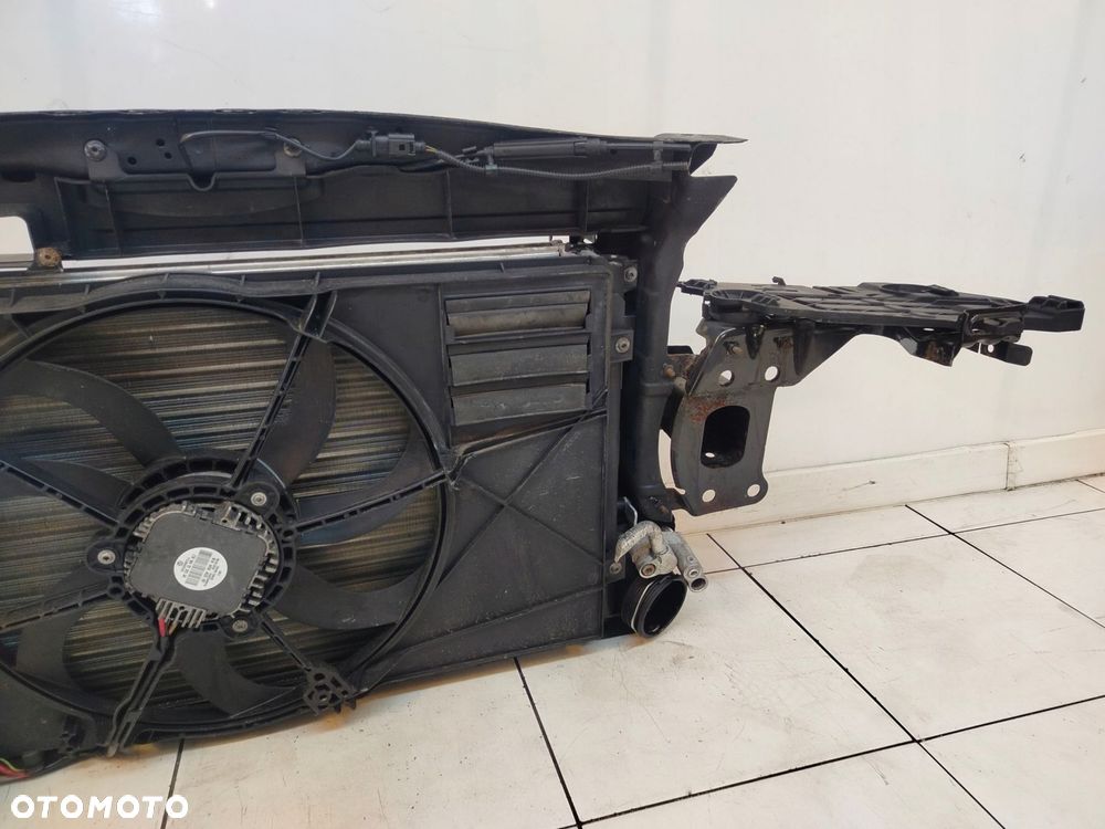 skoda octavia ii lift 08r- pas przedni chłodnice komplet 1.9 tdi - 9