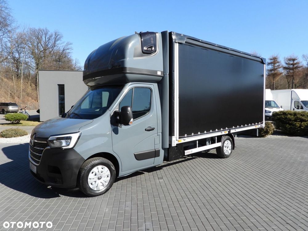Renault MASTER PLANDEKA 10 PALET WEBASTO TEMPOMAT LEDY PNEUMATYKA KLIMATYZACJA  165KM - 21