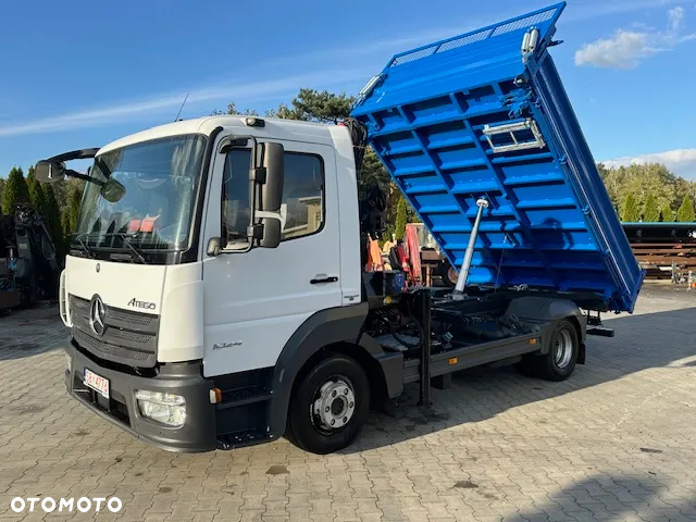Mercedes-Benz ATEGO 1024 Euro6 HMF 635K2 pilot wyjscie na rotor, wywrotka - 2