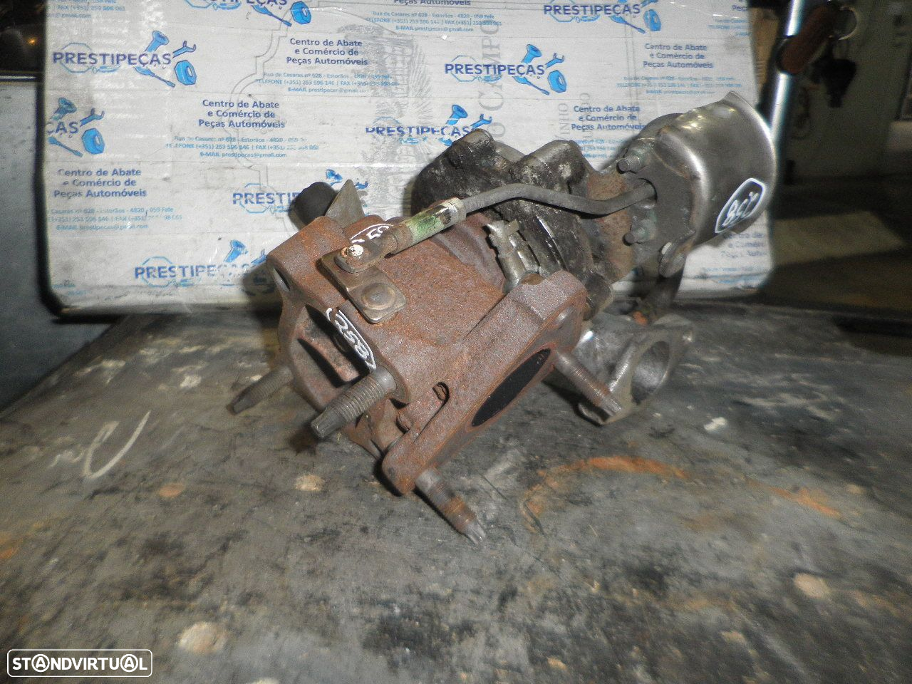 Turbo 14411BN800 NISSAN ALMERA TINO 2004 2.2 DCI 112CV 5P CINZA DIESEL - 2