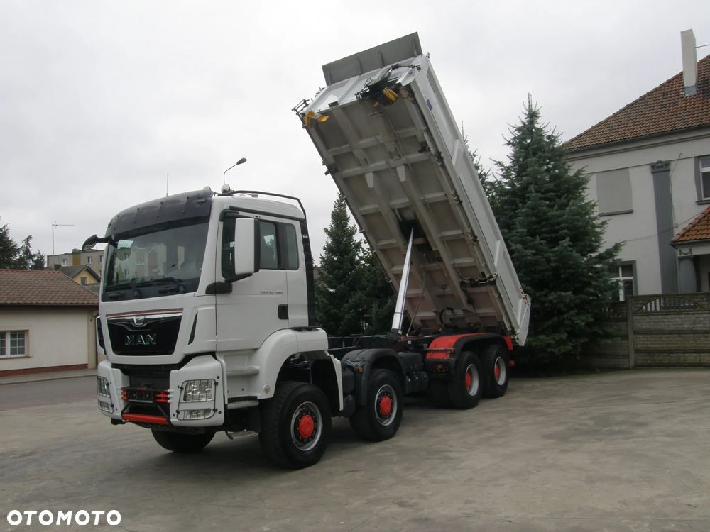 MAN TGS 35.480 8x6 2016 BORDMATIC 260000km manual z Niemiec - 36