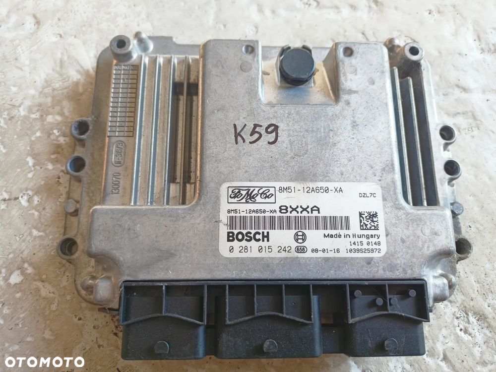 KOMPUTER SILNIKA FORD 8M51-12A650-XA 0281015242 - 1