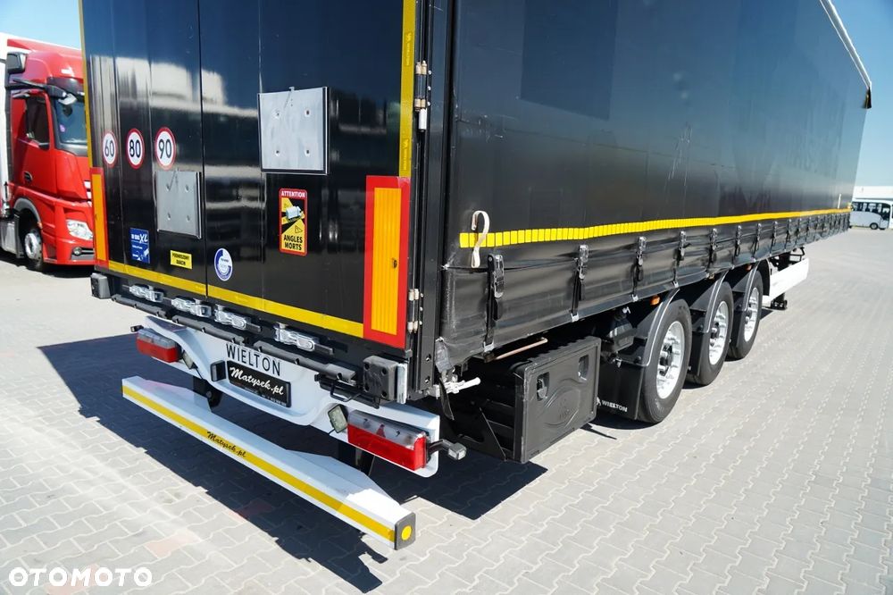 Wielton / FIRANKA / 385/55 R22,5 /  OŚ PODNOSZONA / DACH PODNOSZONY - 13