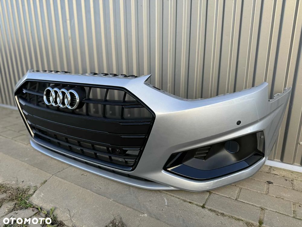 Audi A4 B9 FL Lift Zderzak Przód Przedni Kompletny LZ7G 4xPDC ładny 2020-24 - 2