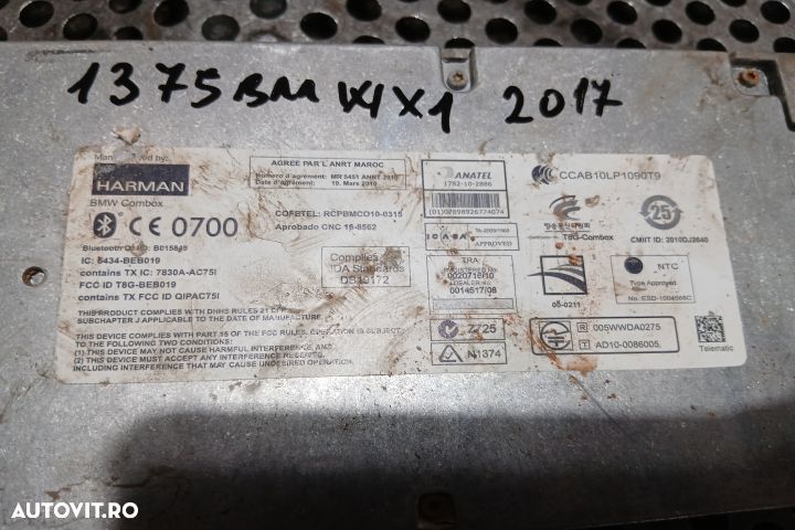 Modul Bluetooth 9257161 9257161 BMW X1 E84 [facelift] [2012 - 2015] C - 2