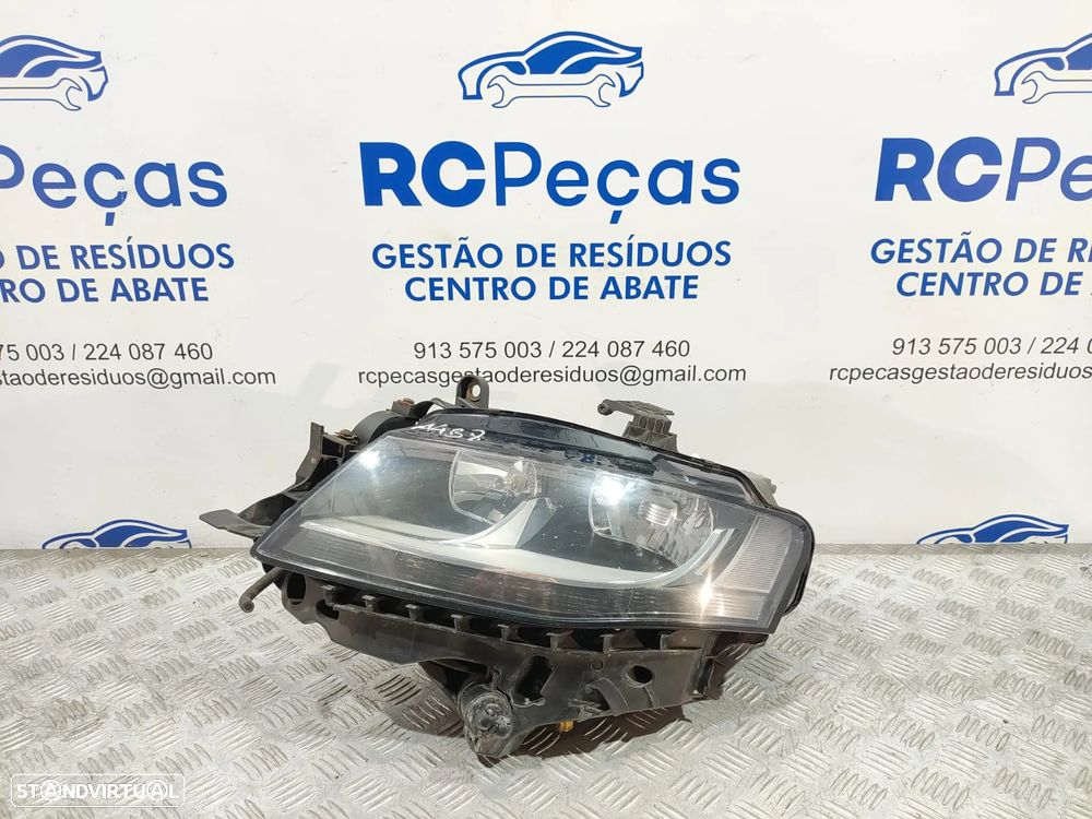Otica Farol Frente Frontal Esquerda Original Audi A4 B8 Pre Facelift 8K0941003A - 2