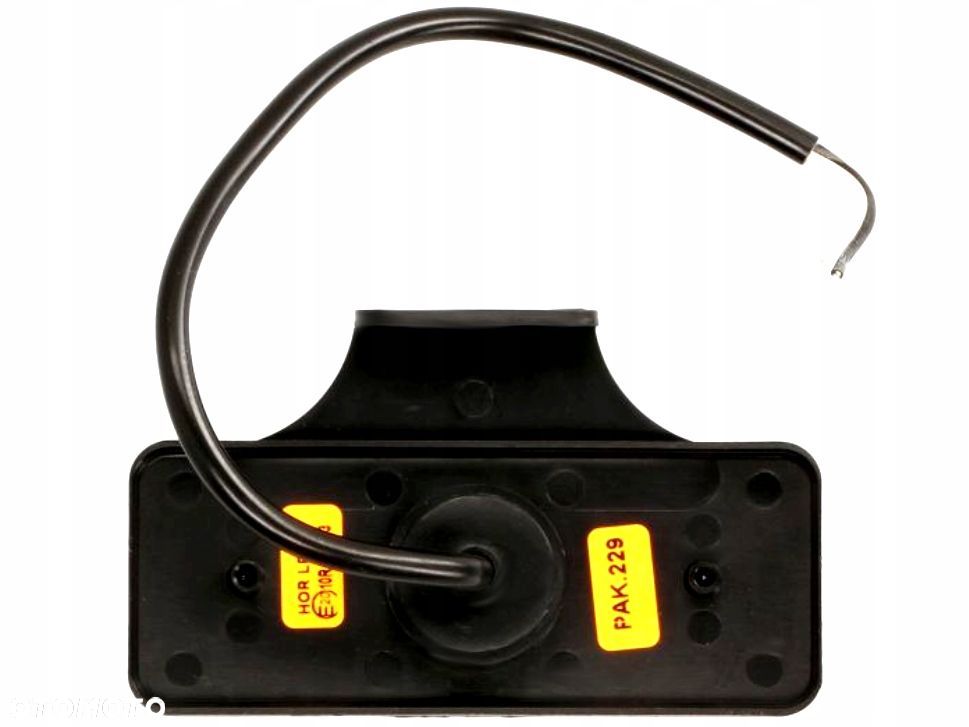 ŚWIATŁO OBRYSOWE LAMPA LAMPKA OBRYSOWA POMARAŃCZOWA PRAWA LEWA 12/24V LED - 2