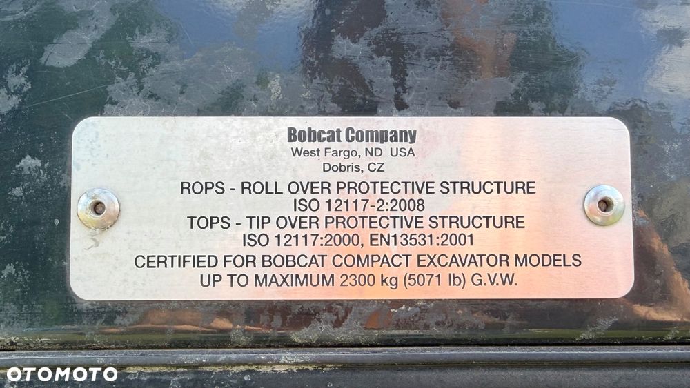 Bobcat E19 - 23