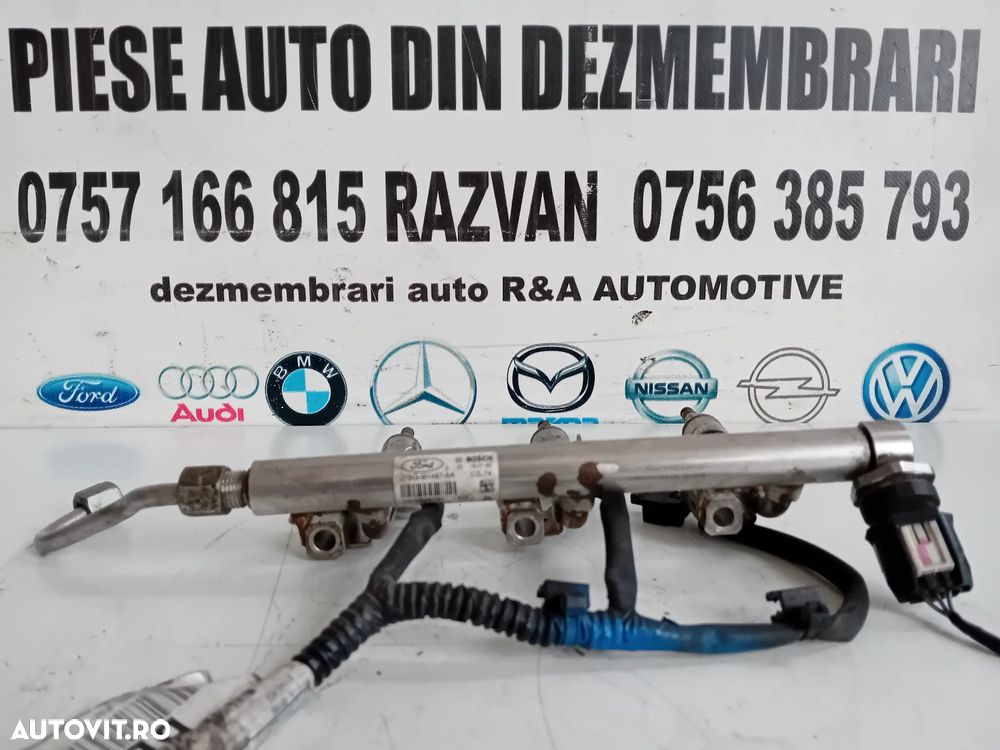 Rampa Injectoare Injector Puma Fiesta Ecosport Focus C Max 1.0 B H1BG-9F593-AA J1BG-9H487-AA 2013-19 - 3