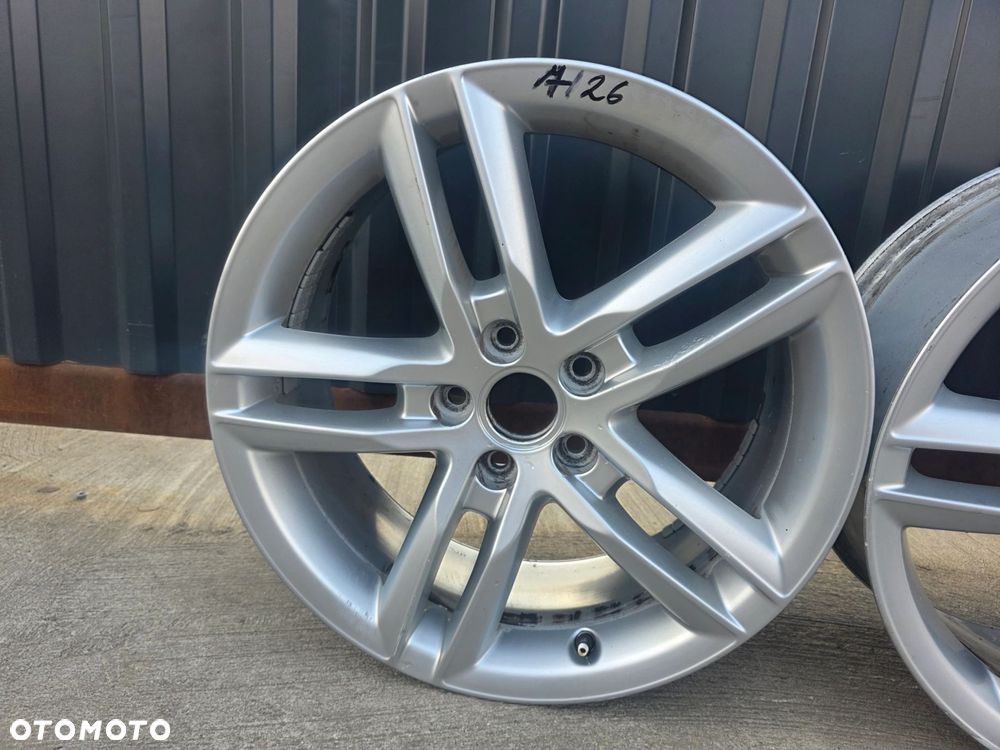 FELGA FELGI KOMPLET AUDI Q3 8U VW 7.0J R18 ET43 8U0601025AA 7/26 ORYGINAŁ ! - 3