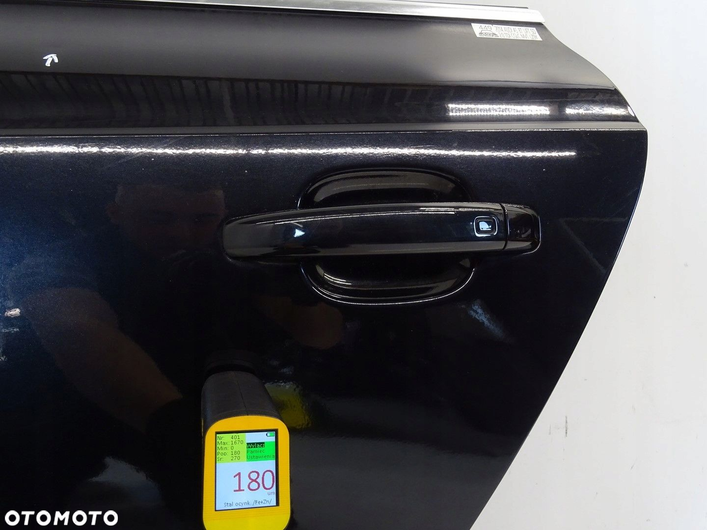 DRZWI LEWY TYŁ LEWE TYLNE AUDI A5 8T LIFT 5D SPORTBACK CZARNE LZ9Y - 14