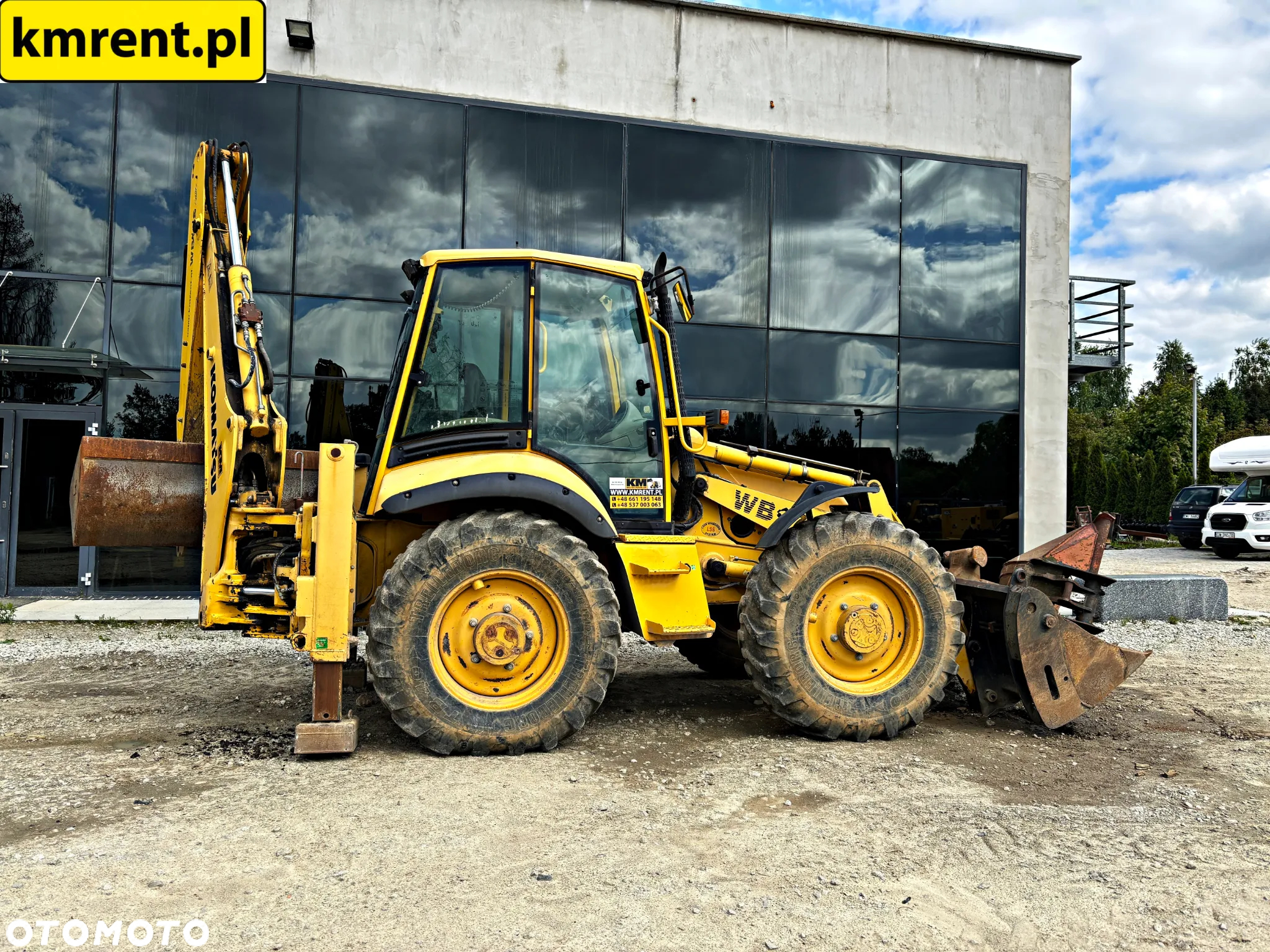 Komatsu WB 97 S-2 KOPARKO-ŁADOWARKA 2000R. | JCB 3CX 4CX CASE 590 580 NEW HOLLAND 115 - 21