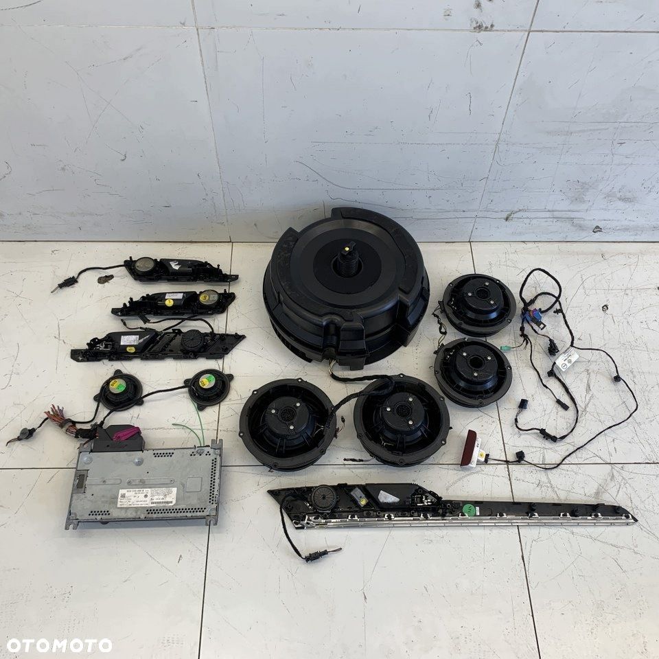 Głośniki Dynaudio Wzmacniacz Subwoofer Nagłośnienie Vw Passat B8 3G 15R - 8