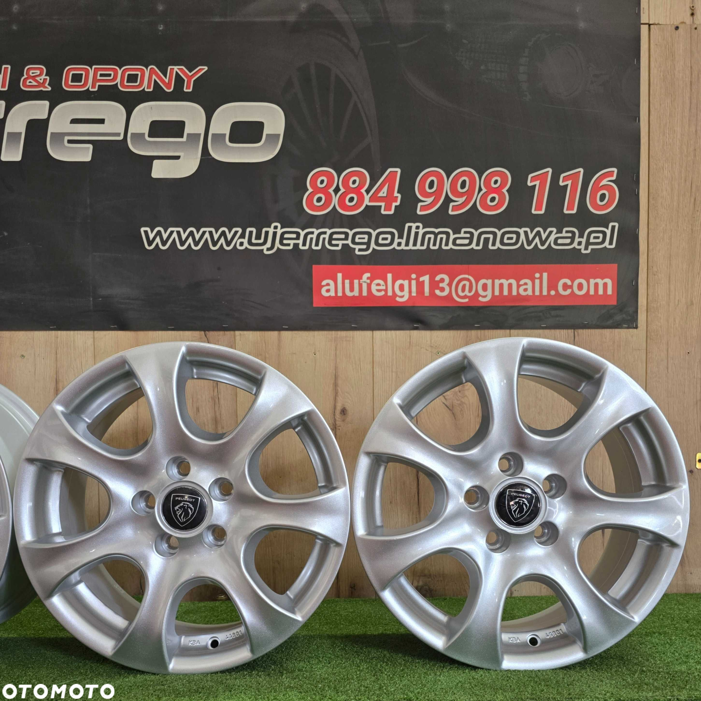 NOWE ALUFELGI PEUGEOT 16x5x108 - 308,5008,508,Expert,Partner,Rifter - 6