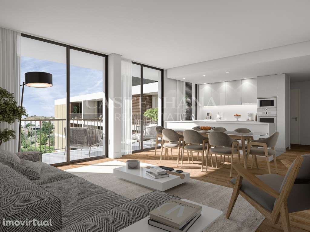 Apartamento T3 com varanda em novo empreendimento em Carnaxide - Grande imagem: 3/93