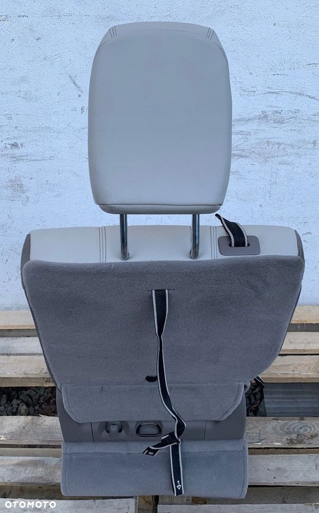 U7 CHRYSLER PACIFICA II 16- FOTEL KANAPA PRAWY TYŁ III RZĄD SKÓRA - 4