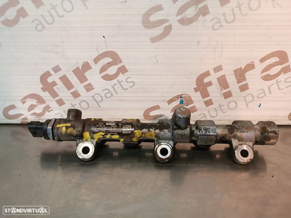 REGUA / RAMPA DE INJECÇÃO COM VALVULA RENAULT TRAFIC / OPEL VIVARO 2.0DCI 0445214251 175212190R H8200839258 - 1