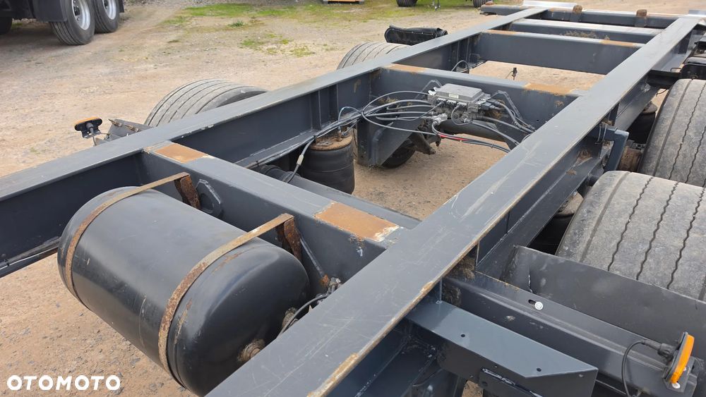 H&W 15.500zł netto TANDEM BDF GÓRNY ZACZEP JUMBO 19.5 OPONY HAMULCE TARCZOWE ST.BDB MOŻLIWOŚĆ TRANSPORTU - 10