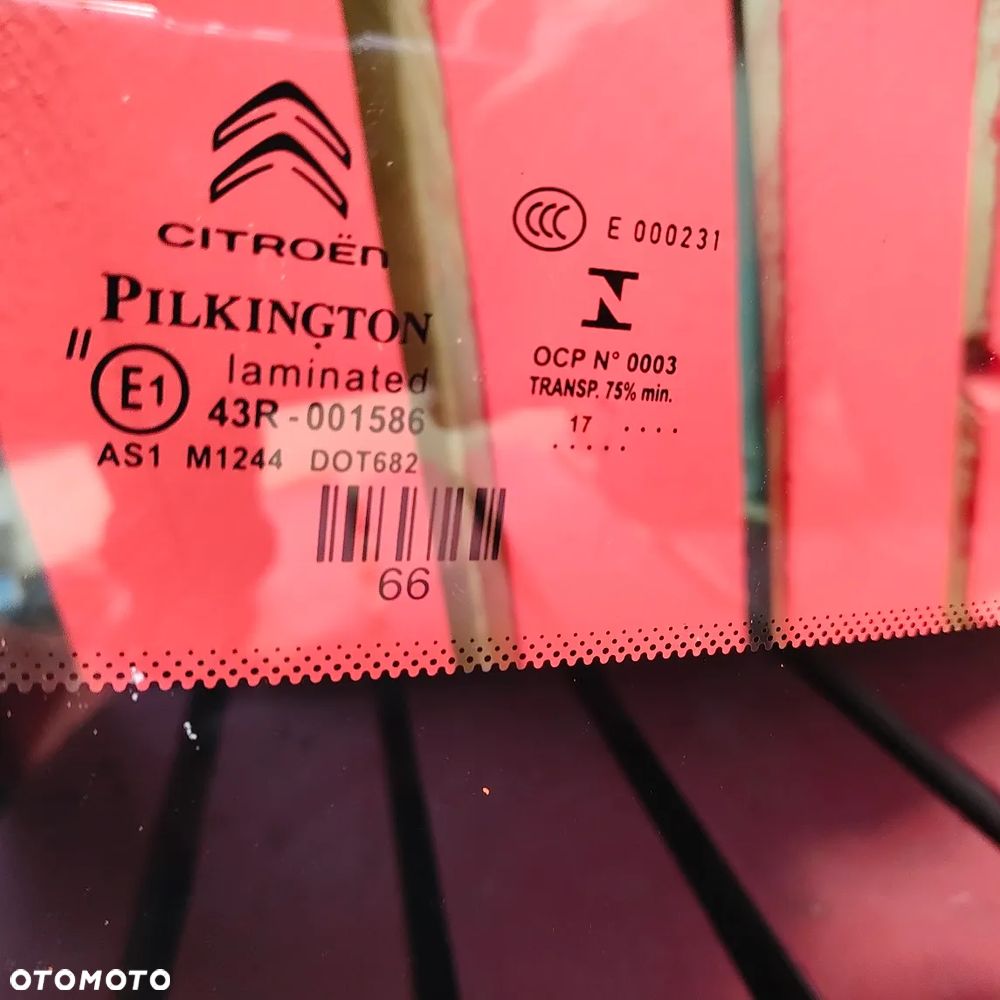 Szyba czołowa przednia CITROEN C3 2017 ORYGINAL - 2