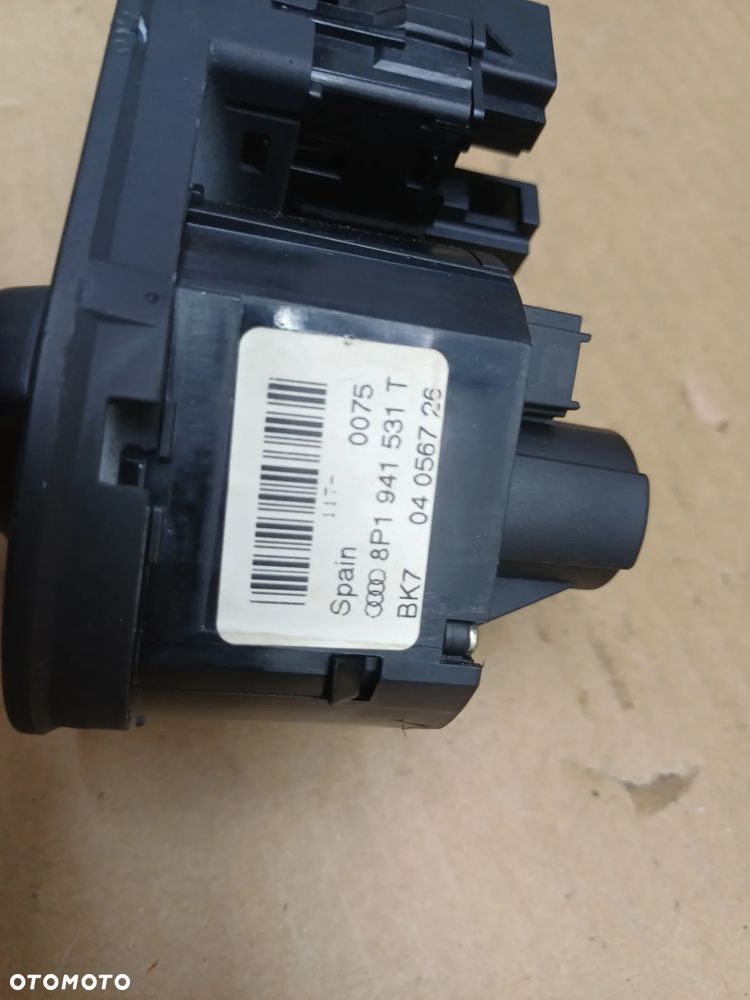 Włącznik Swiateł Audi A3 8P Xenon Europa 8P1941531T  8P1919093 - 10