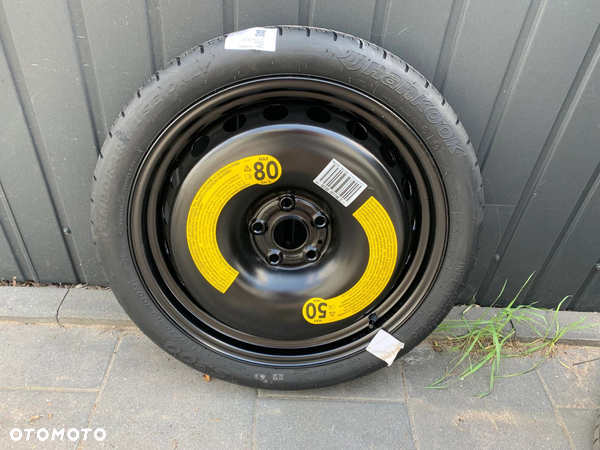 KOŁO DOJAZDOWE ZAPAS AUDI Q2 81A 8S0601027A 125/70R19 HANKOOK LETNIA