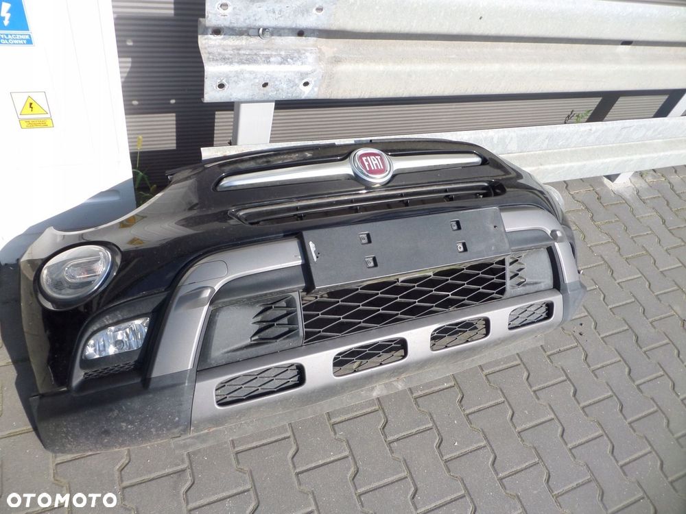 FIAT 500X 500 X ZDERZAK PRZEDNI PRZÓD KOMPLETNY KOLOR 601 - 1