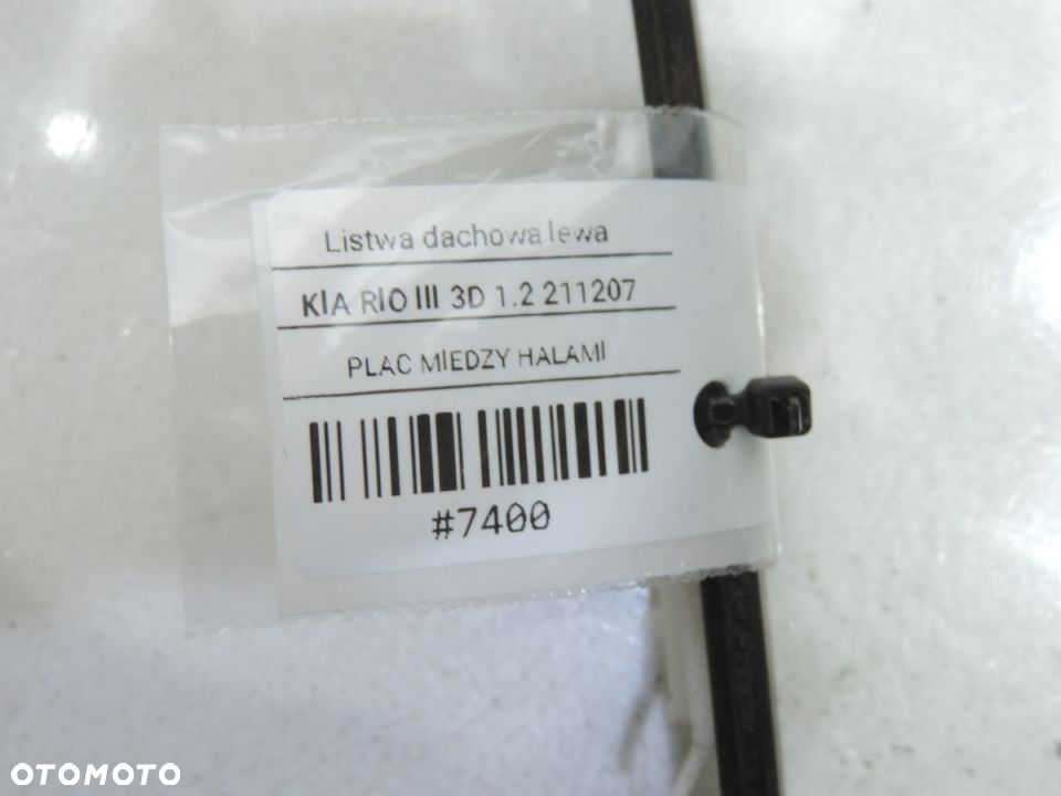 LISTWA DACHOWA DACHU LEWA KIA RIO III 3D - 5