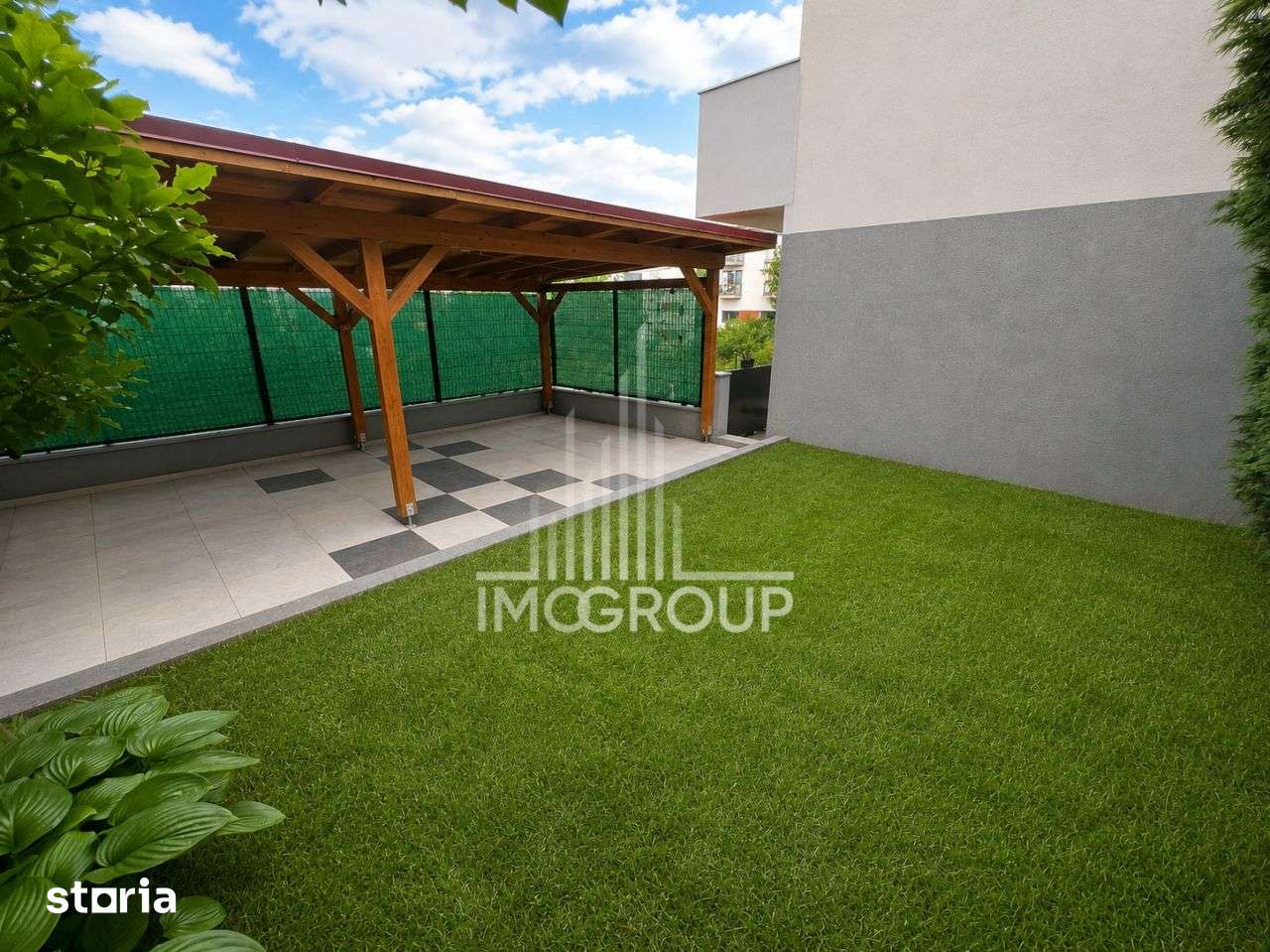 Birou/apartament 2 camere cu gradina proprie 60 mp | 56 mp utili | Eu — fotografia 3