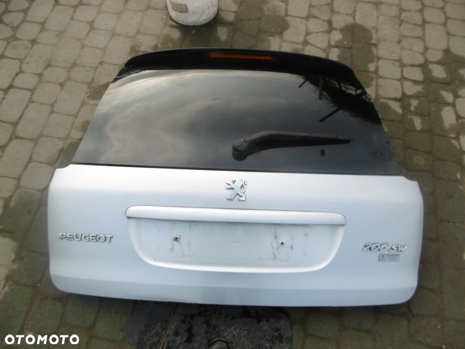 Klapa Peugeot 206 ezrc KOMBI BEZ RDZY - 1