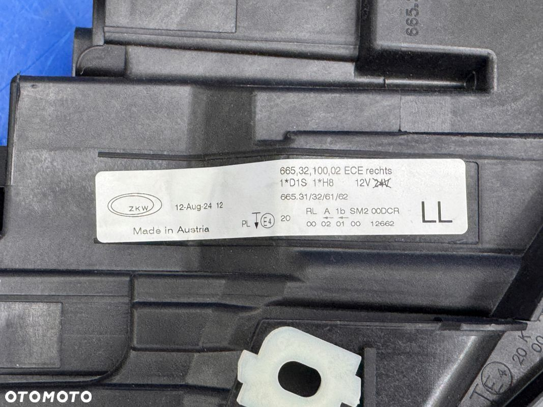 PRAWY BI XENON BMW E90 E91 LIFT LCI EU BDB ZKW NOWA! - 4