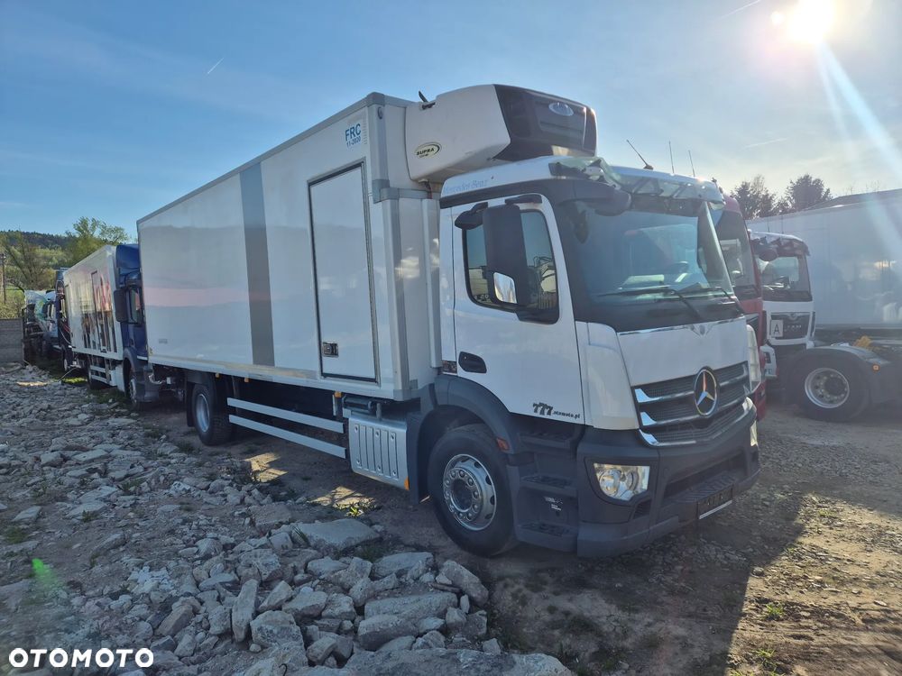 Mercedes-Benz Antos 1824 CARRIER SUPRA 1150 DRZWI + winda i drzwi boczne opony 100% Good Year  / 7.7m / z Holandii / KLIMA LEKKI / Axor man Tgm T1000-R THERMO King - 3