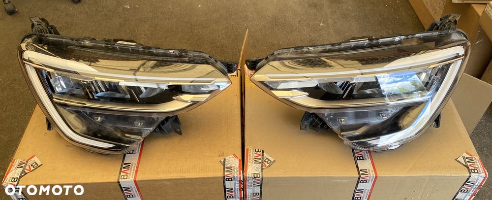 RENAULT Arkana ŁADNE ! KOMPLETNE  LAMPY PRZEDNIE REFLEKTORY LAMPA PRZEDNIA LEWA prawa Reflektor LEWY prawy PRZÓD FULL LED  LEDOWY  EUROPA FULLLED lewa prawa 260602566R   260102483R Wwa - 1