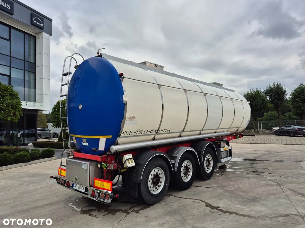Inny CARDI GRAPAR / CYSTERNA / PŁYNY SPOŻYWCZE / 33.000L / PODNOSZONA OŚ - 4