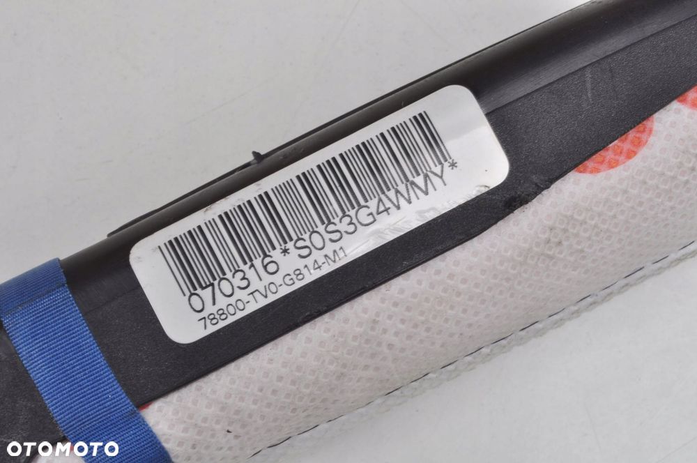 HONDA CIVIC IX KURTYNA AIRBAG PRAWA 0589-P1-000209 - 5