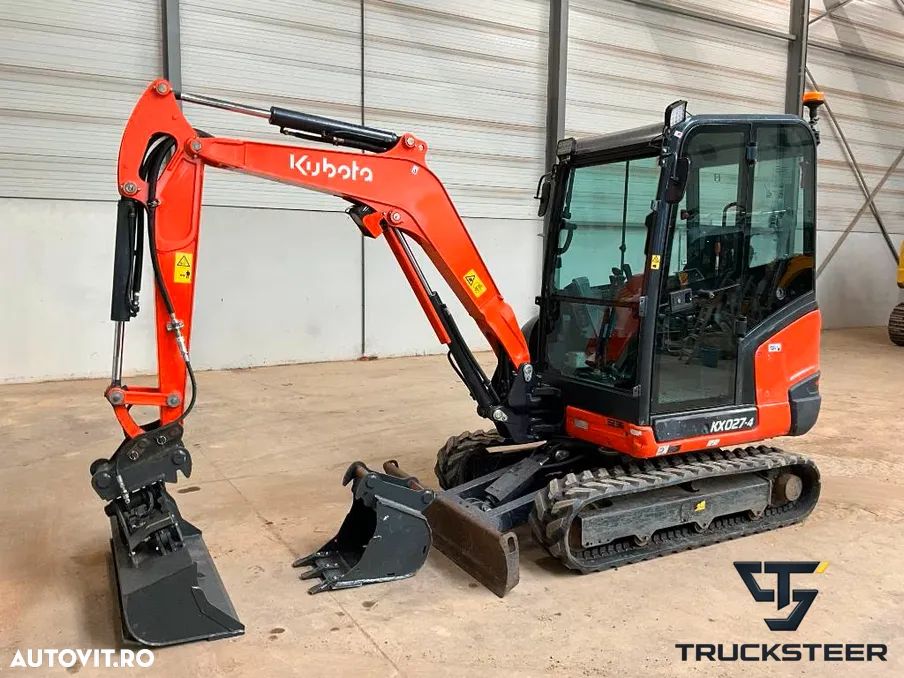 Kubota KX 027-4 | JoyStick | Lama Nivelatoare | Cuplare Rapida - 1
