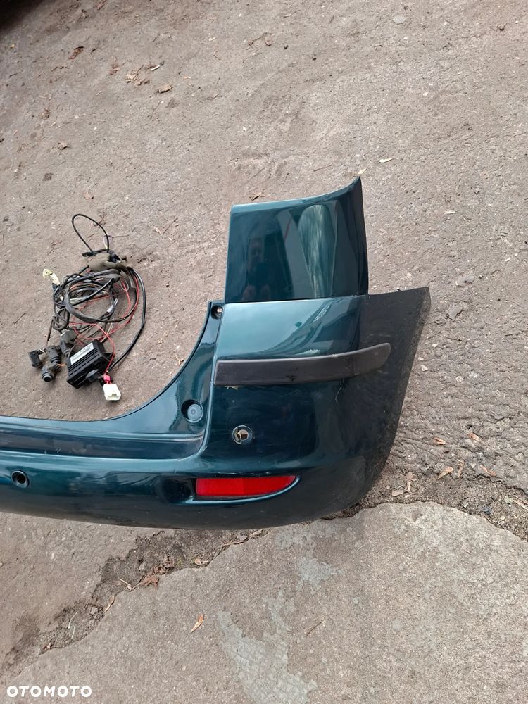 Zderzak tylny Mazda 2 DY 2007 KOLOR 33W ZIELONY - 6