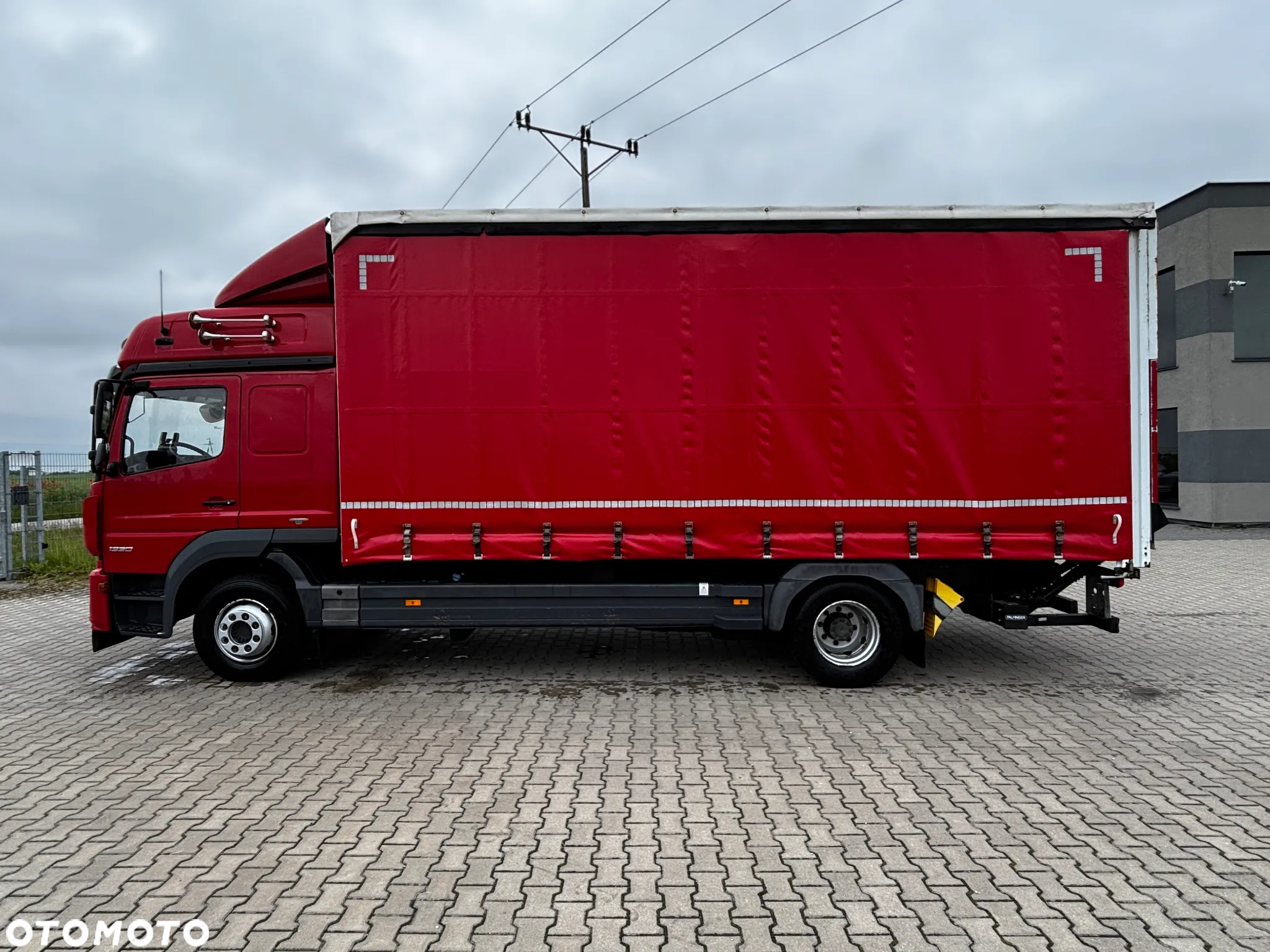 Mercedes-Benz ATEGO 1330 (1524, 1224) firank, winda , plandeka, kabina sypialna , z Niemiec - 11