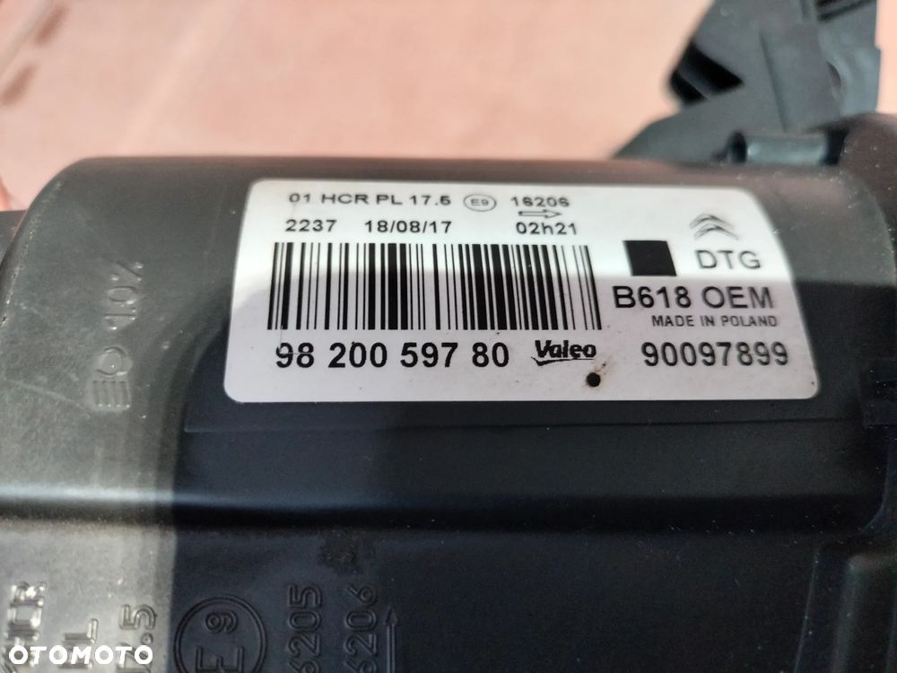 CITROEN C3 III 2016-2020 LAMPA REFLEKTOR  PRAWA LEWA UK - 9