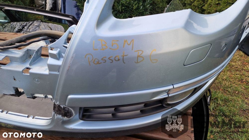 VW PASSAT B6 FL ZDERZAK PRZÓD PRZEDNI LB5M - 4