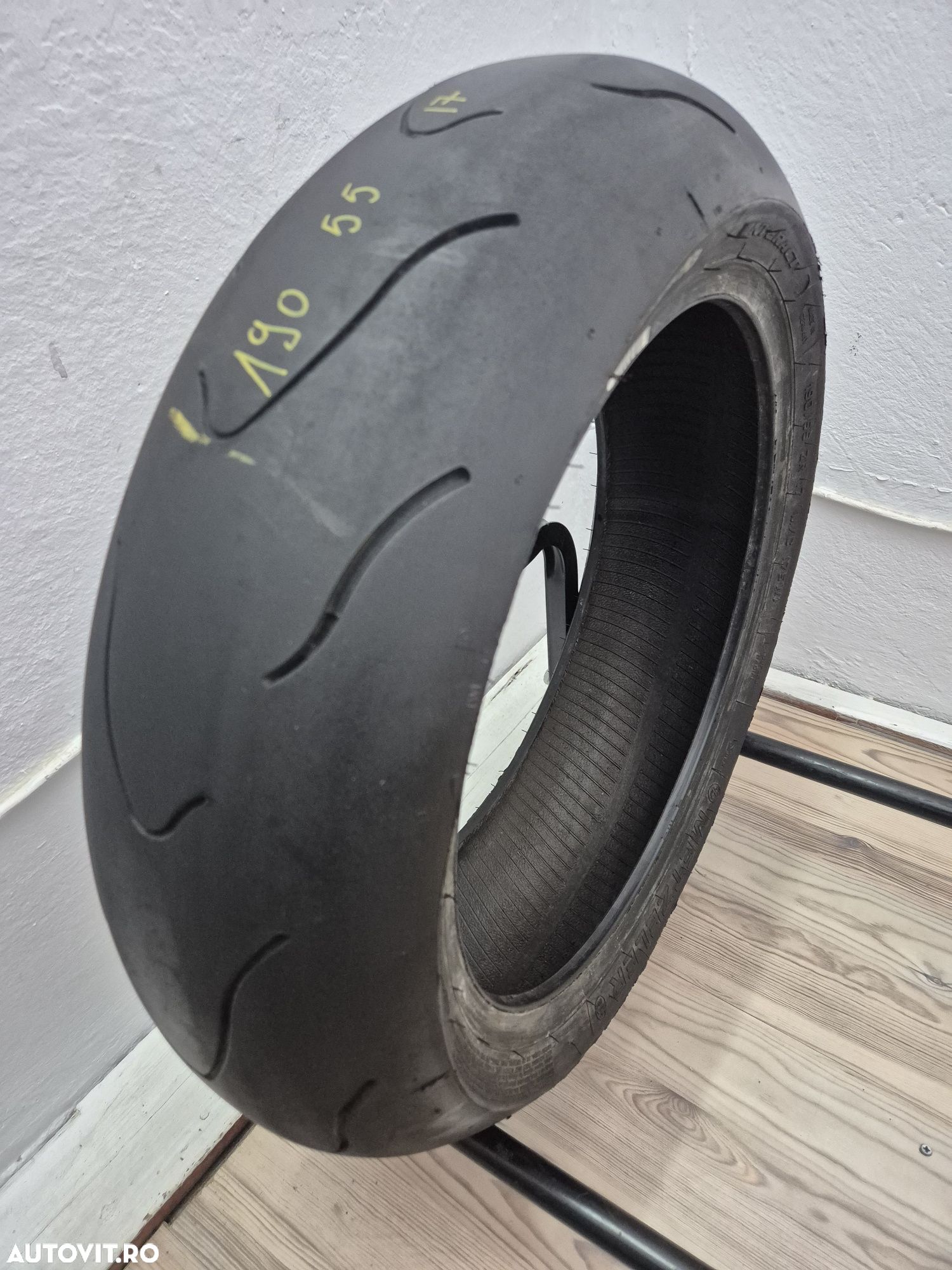 Anvelopa moto 190 55 17 Metzeler racetec - 1