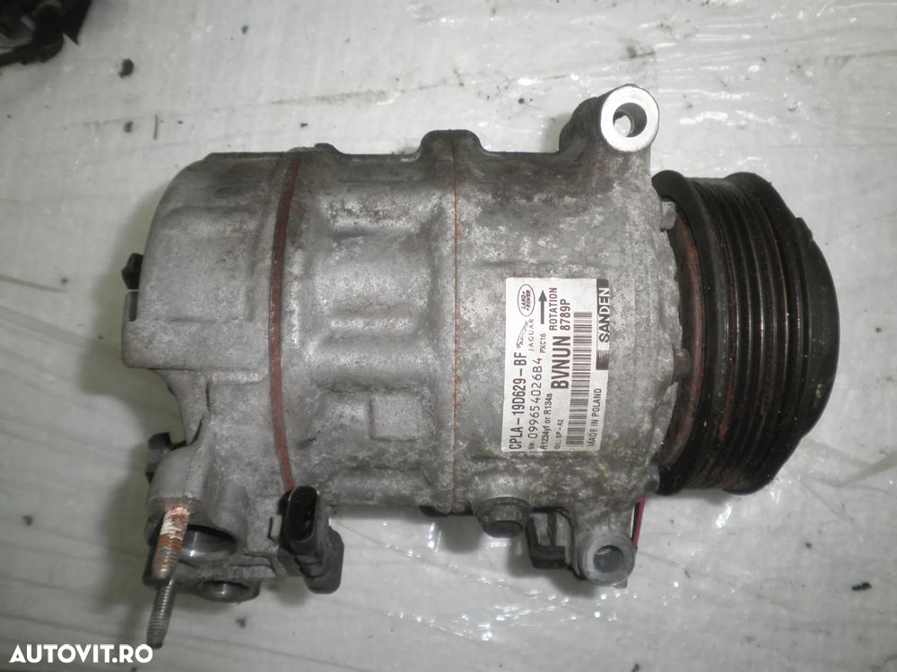 Compresor AC Range Rover Evoque , Discovery Sport, Jaguar XF, 2.0 D CPLA-19D629-BF CPLA19D629BF
