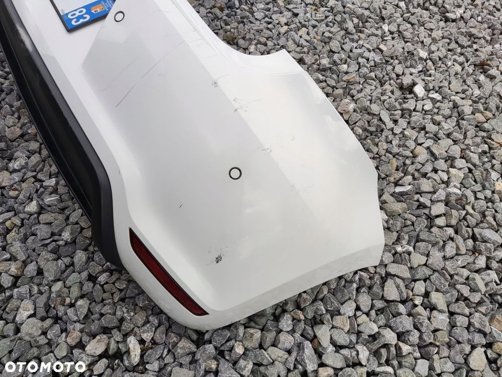 zderzak tył tylny kompletny pdc czujniki volkswagen polo v 6r gti 2009-2013 - 3