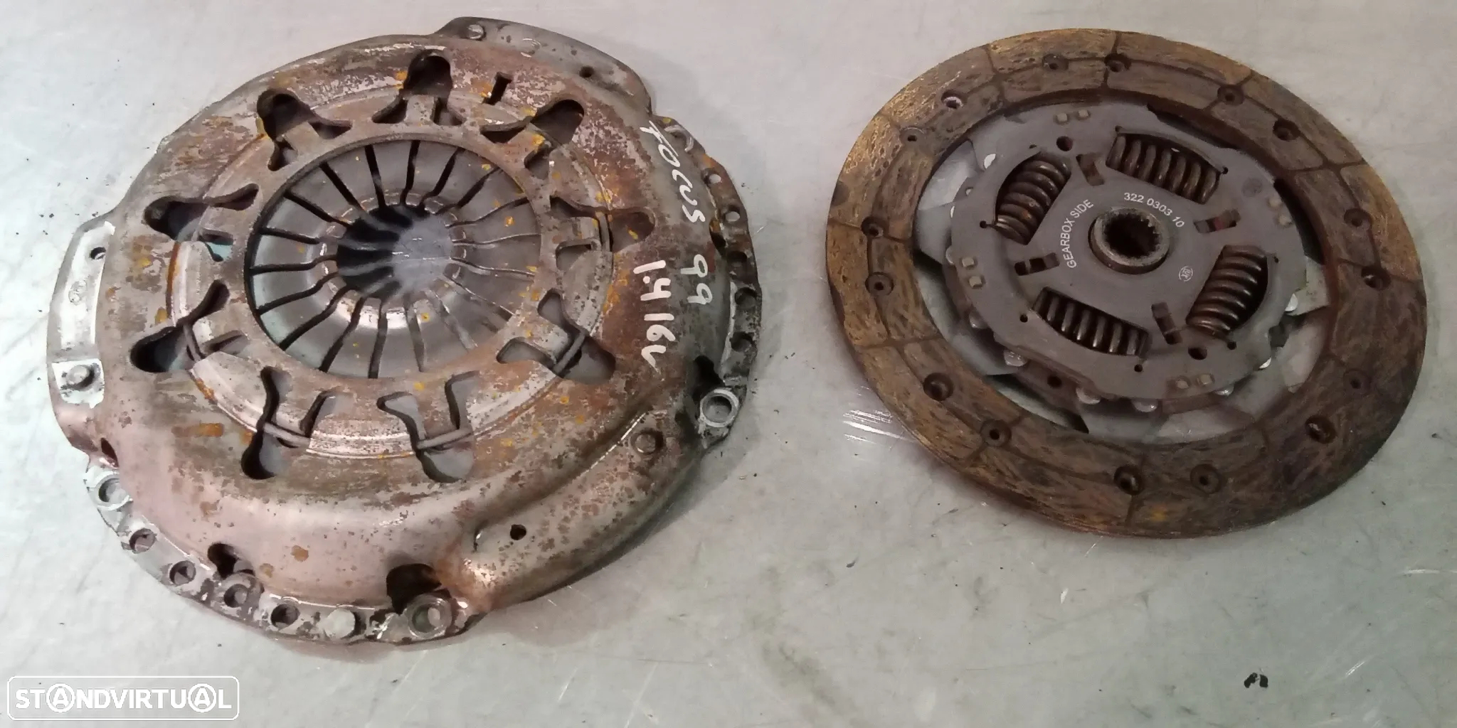 EMBRAIAGEM (DISCO + PRENSA) FORD FOCUS MK1 98-03 1.4 16 - 2