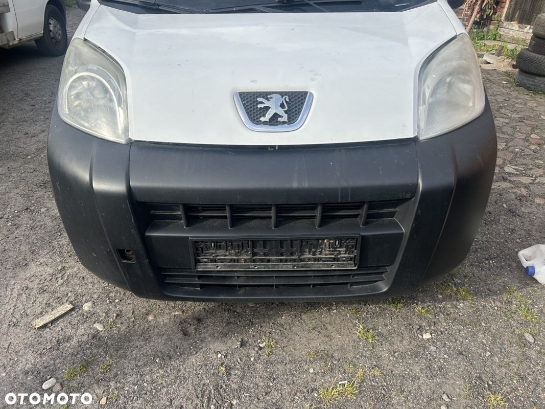 PEUGEOT BIPPER KOMPLETNY PRZÓD MASKA ZDERZAK BŁOTNIKI LAMPA PRZEDNI PAS CHŁODNICA CITROEN NEMO FIORINO - 1