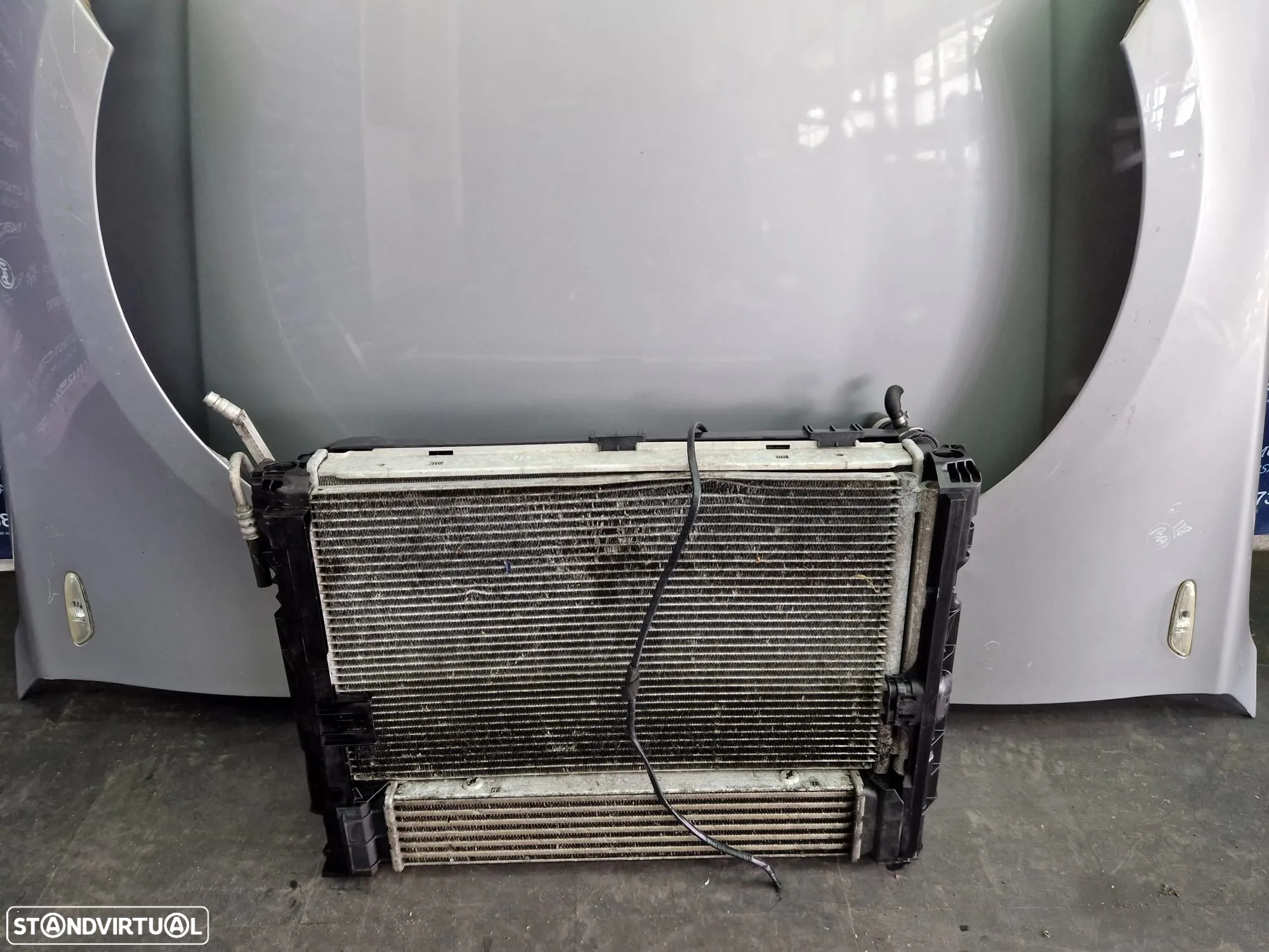 Frente completa usada BMW SERIE 1 PACK M E87 E81 118D capot parachoques oticas guardalamas - 7