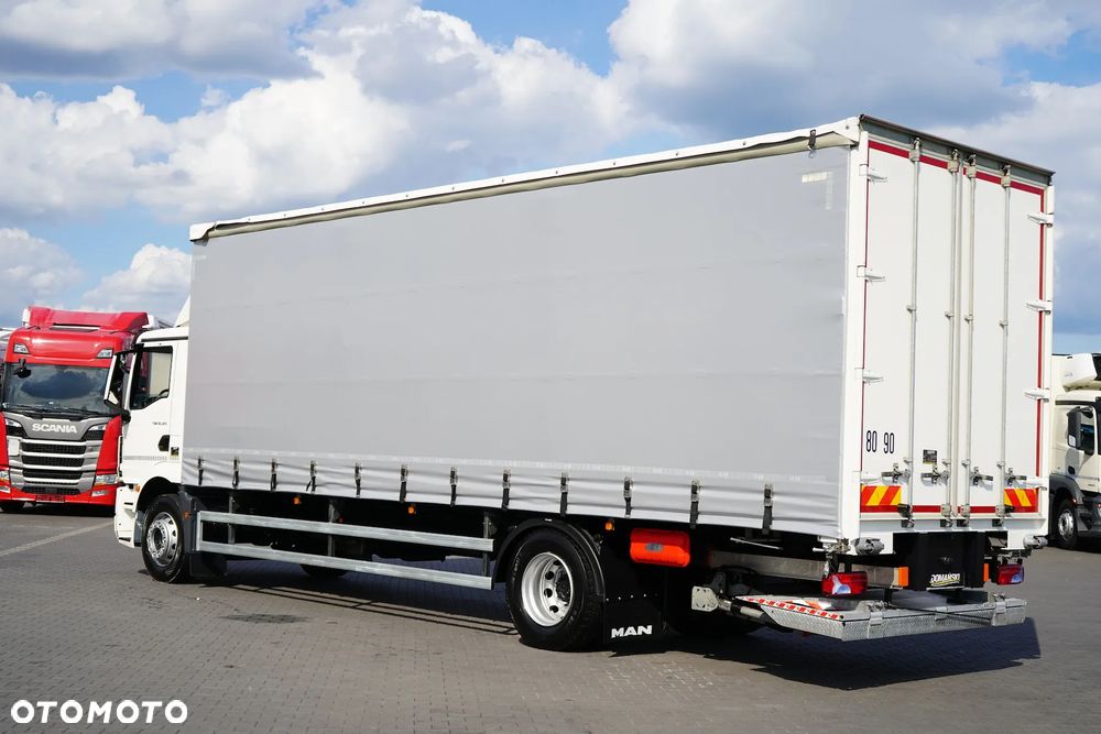 MAN TGM / 18.320 / ACC / E 6 / FIRANKA + WINDA / ŁAD. 9 175 KG / 21 PALET / DŁ. 8,6 M - 36