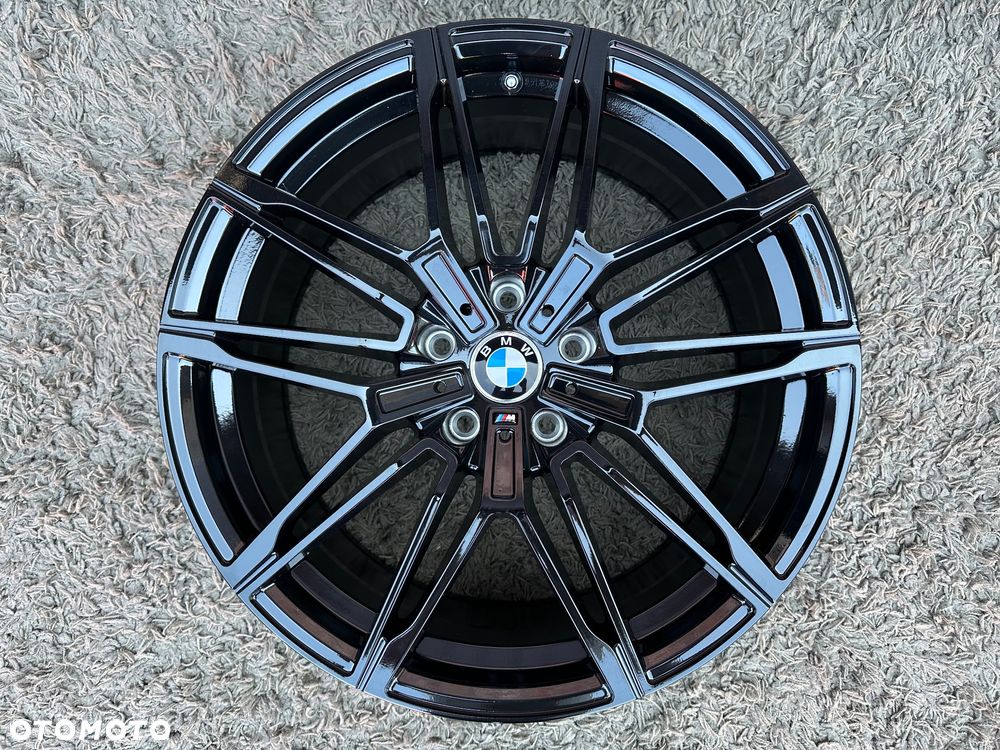 Czarne alufelgi 5x120 19 Black 8.5j ET30 BMW seria 3 5 F10 E46 E90 F30 F32 F34 F01 F12 Z4 E60 xDrive M pakiet jak styling 930 Carbonado Solid Japan Racing - 2