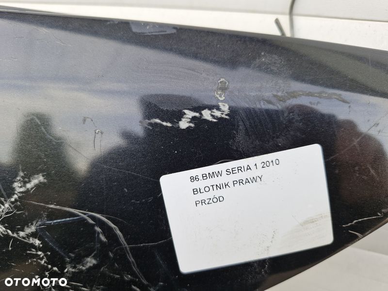 BMW E87 LIFT LCI BŁOTNIK PRAWY PRZÓD PRZEDNI - 4